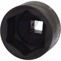 KS Tools 1" Douilles à chocs 6 pans, courtes, 80mm