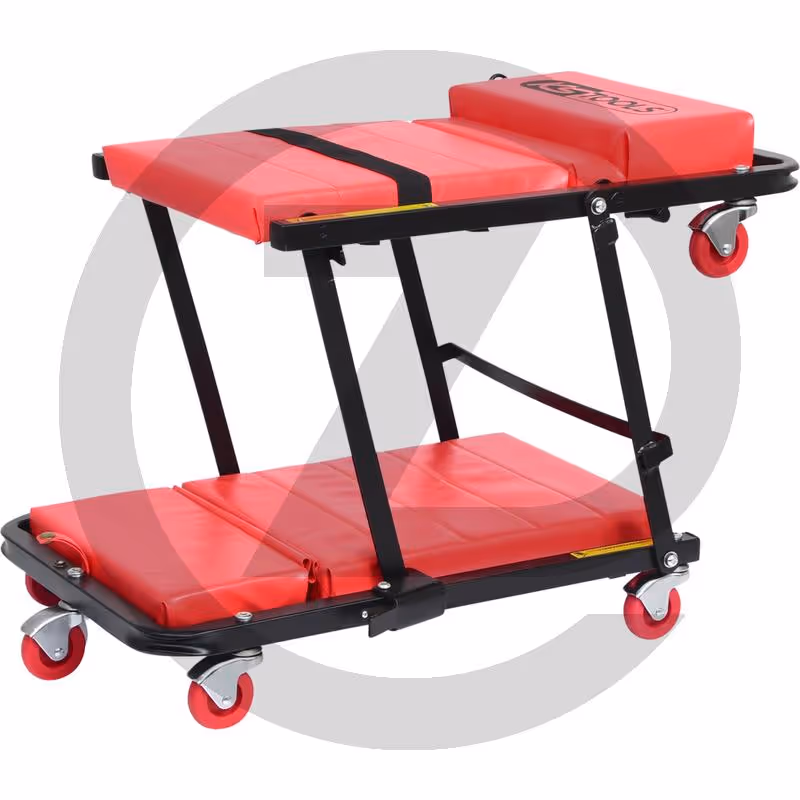 KS Tools 2 en 1 Chariot de visite, 145x460x1200mm - 1200 x 460 mm