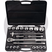 KS Tools 3/4" Coffret de douilles, 21 pcs.