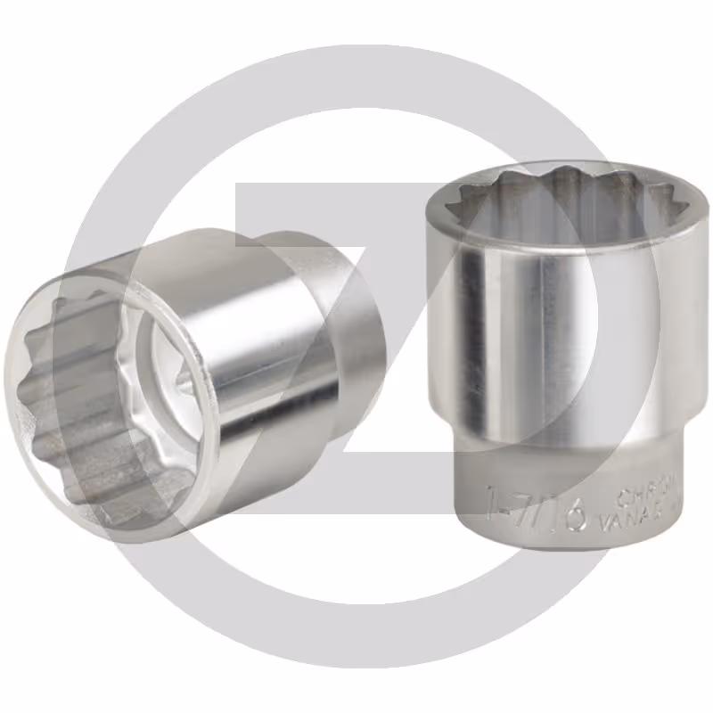 KS Tools 3/4" Douilles 12 pans, courtes, 41 mm