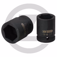 KS Tools 3/4" Douilles à chocs 6 pans, courtes, 1''