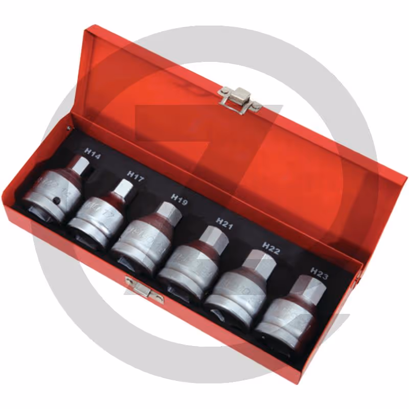 KS Tools 3/4" Jeu d'embouts à choc XZN+TX, 6 pièc