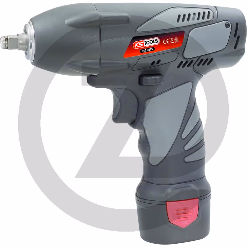 KS Tools 3/8'' Clé à chocs sur batterie, 117Nm, 1.870 Tr/min, avec 2 batteries et chargeur