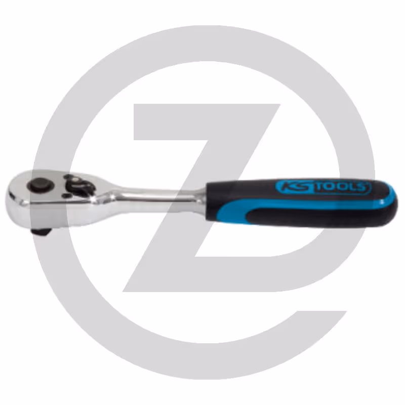 KS Tools 3/8" Cliquet réversible CHROMEplus, 72 dents