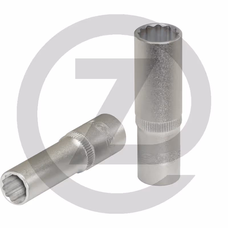 KS Tools 3/8" Douilles 12 pans, longues, 9/16"