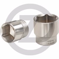 KS Tools 3/8" Douilles 6 pans CLASSIC, 1/4''