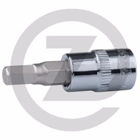 KS Tools 3/8" Douilles tournevis 6 pans intérieur CHROMEplus, 5/32"