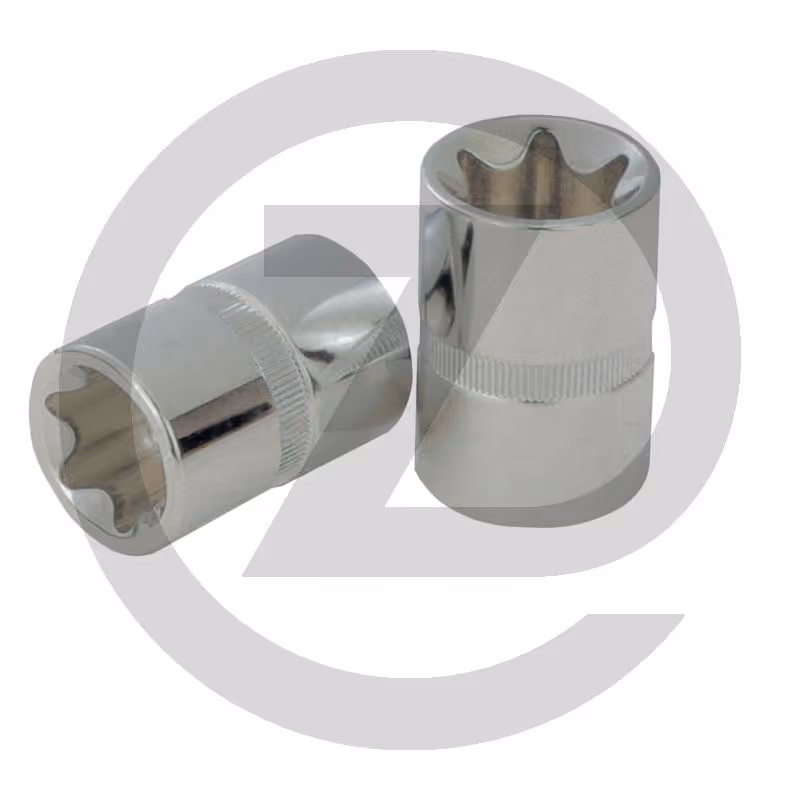 KS Tools 3/8" Douilles TX E CHROMEplus, E18