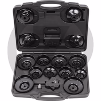 KS Tools 3/8" Jeu de cloches filtre à huile, 16p. - 16 pièces