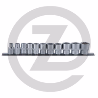 KS Tools 3/8" Jeu de douilles 12 pans, 11 pcs.