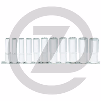 KS Tools 3/8" Jeu de douilles 12 pans, longues, 11 pcs.