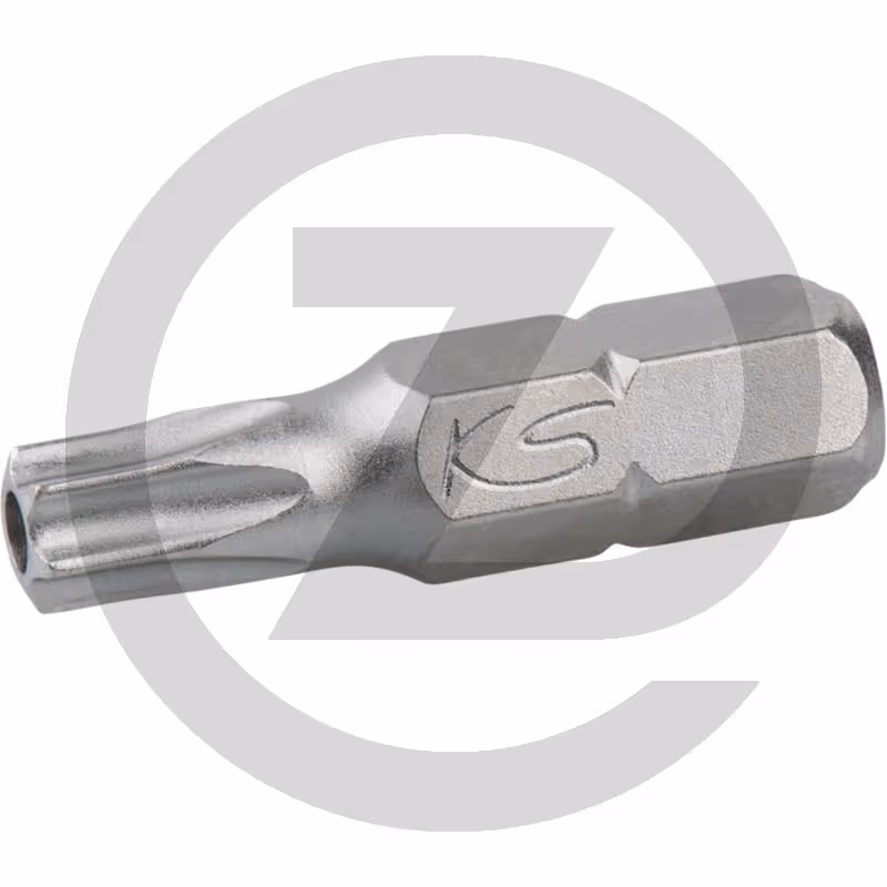 KS Tools 5/16" Embout de vissage TX percé CLASSIC, 30 mm, TB30