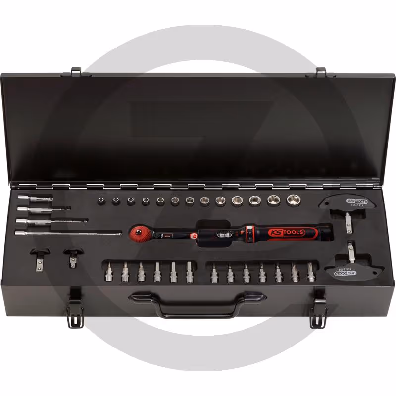 KS Tools 9x12 mm Coffret de clés dynamométriques - 9 x 12 mm, 33 pièces