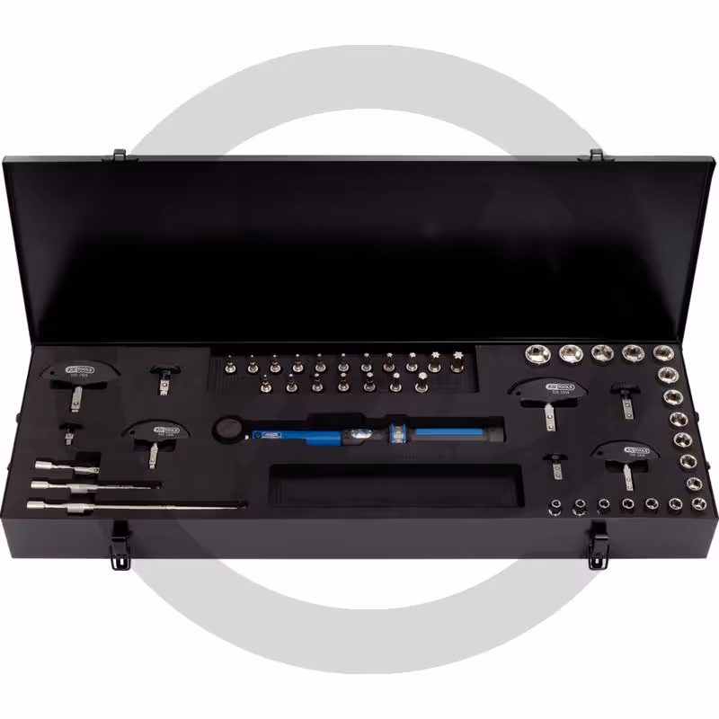 KS Tools 9x12 mm Coffret de clés dynamométriques - 9 x 12 mm, 33 pièces