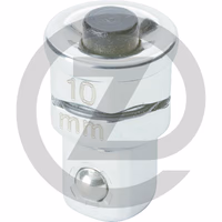 KS Tools Adaptateur pour douilles GEARplus, 1/4"x10mm