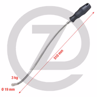 KS Tools Aimant flexible, L=510 mm, Ø tête=19 mm - L = 510 mm