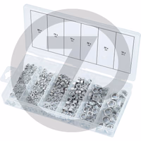 KS Tools Assortiment d'écrous en inox, metriques, 300 pcs.
