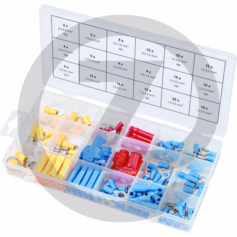 KS Tools Assortiment de cosses, 360 pcs.