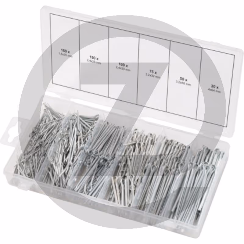 KS Tools Assortiment de goupilles, 1000 pcs.