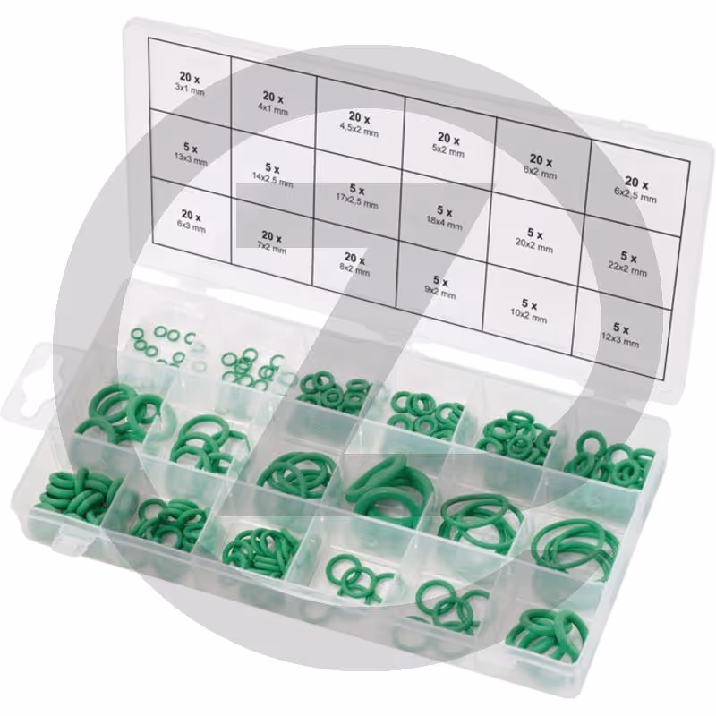 KS Tools Assortiment de joints toriques - HNBR, 225 pièces