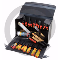 KS Tools Basic Assortiment d'outils d'électricien, 30 pièces