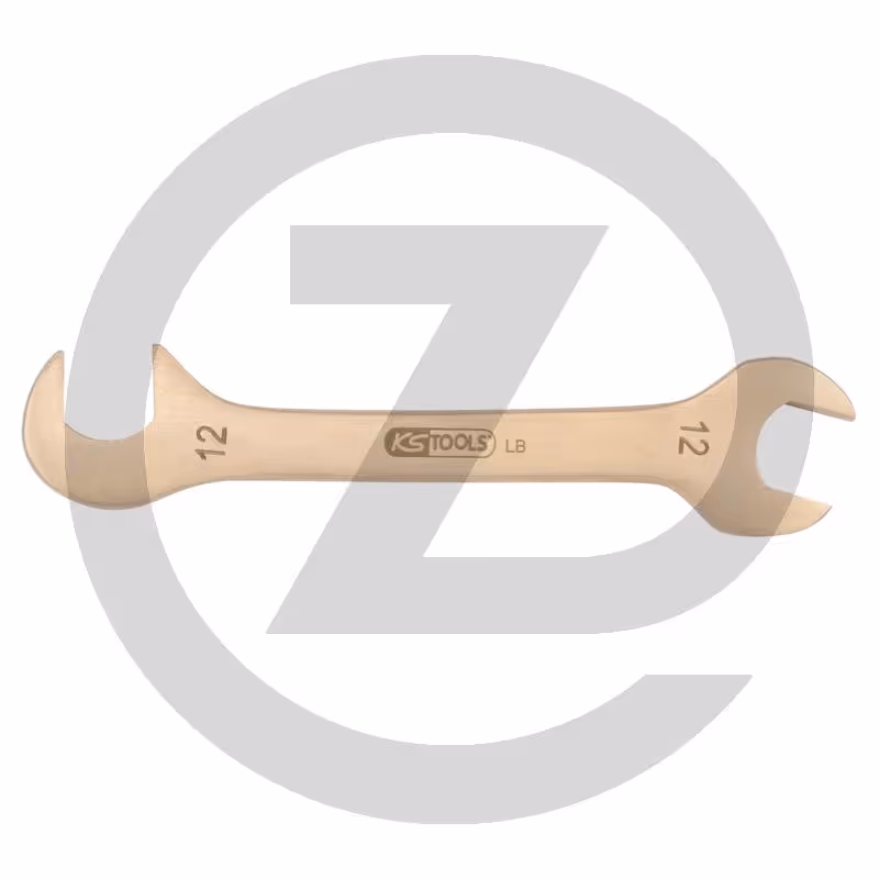 KS Tools BRONZE Blech-Doppelmaulschlüssel klein 12 mm