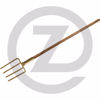 KS Tools bronze Fourche à bêcher avec manche 1000