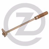 KS Tools bronze Grattoir à plaques triangulaire 4