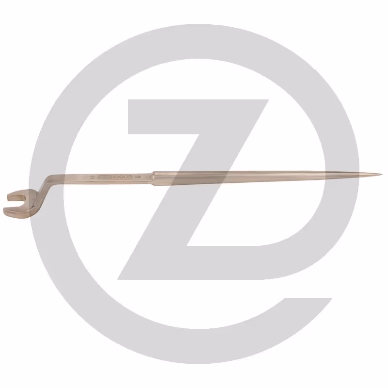 KS Tools BRONZE Montagemaulschlüssel mit Dorn, gekröpft 28 mm