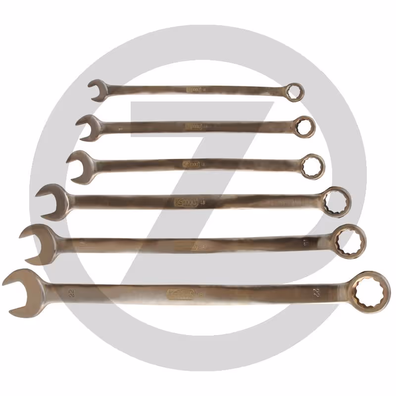 KS Tools BRONZE Ringmaulschlüssel-Satz, extra lang, 10-tlg., 10-32mm - 10 pièces