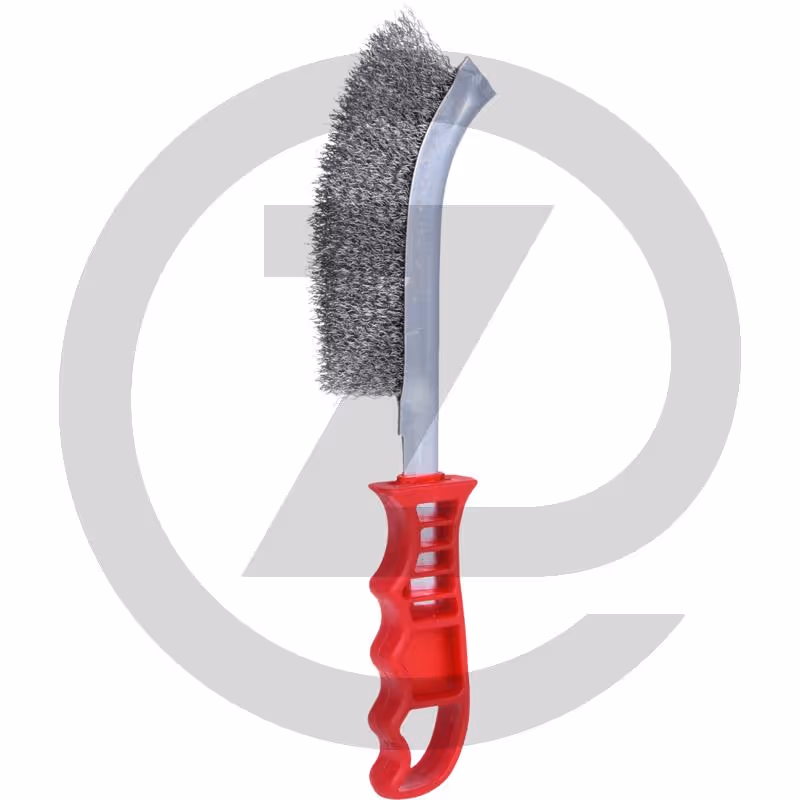 KS Tools Brosse métallique multifonction, fils en acier inoxydable