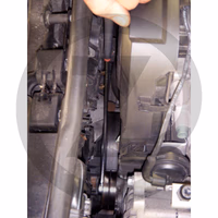 KS Tools Cale+courroie crantée, l=460mm, 19mm - l = 460 mm, 19 mm