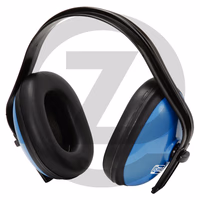 KS Tools Casque anti-bruit - Bleu - bleu - Valeur d'isolation SNR - 25 dB