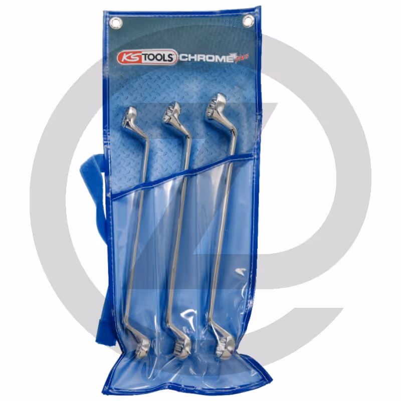 KS Tools CHROMEplus Jeu de clés polygonales, 7 pcs.