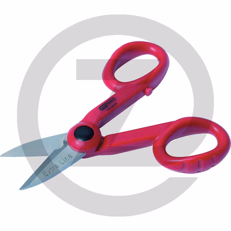 KS Tools Ciseaux universels 140 mm, jaune -  140 mm