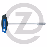 KS Tools Clé à douille à poignée en T, longue, 11 mm ERGOTORQUEplus®