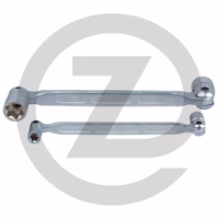 KS Tools Clé à embouts articulés CLASSIC TX®-E, E22xE24