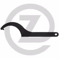 KS Tools Clé à ergot fixe avec embouts, 135-145 mm