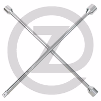 KS Tools Clé en croix pour camions, 3/4"x24x27x32 - 3/4" x 24 x 27 x 32 mm
