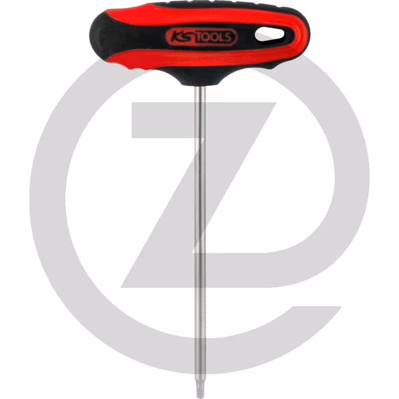 KS Tools Clé mâle à poignée en T, profil TX, T40 ERGOTORQUEplus®