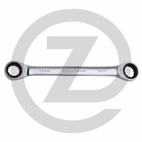 KS Tools Clé polygonale à cliquet GEARplus, Ø16x18 mm