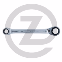 KS Tools Clé polygonale à cliquet réversibles GEARplus, 10x13 mm