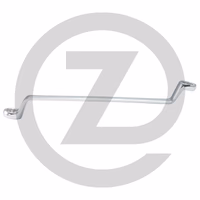 KS Tools Clé polygonale contre-coudée CHROMEplus®, 3/8"x7/16"