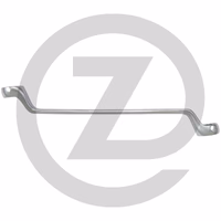 KS Tools Clé polygonale contre-coudée CLASSIC, 12 x 13 mm