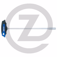 KS Tools Clés à douilles, poignée en T, long,8mm