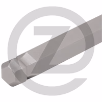 KS Tools Clés mâles 6 pans à tête sphérique, extra longues, 3/16''