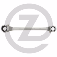 KS Tools Clés polygonales à cliquet CLASSIC, 13x17mm