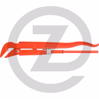 KS Tools Clés serre-tubes suédoises 45°, 1"