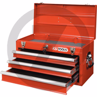 KS Tools Coffre à outils avec 3 tiroirs - laqué rouge
