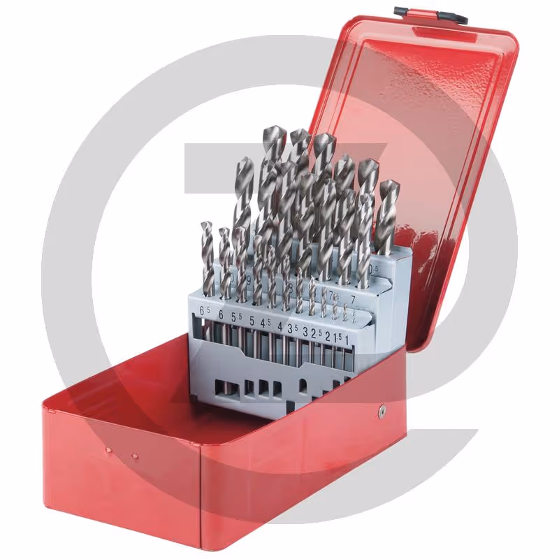 KS Tools Coffret de forets étagés HSS TiN, en box métal, 25 pcs. 1-13mm - 25 pièces
